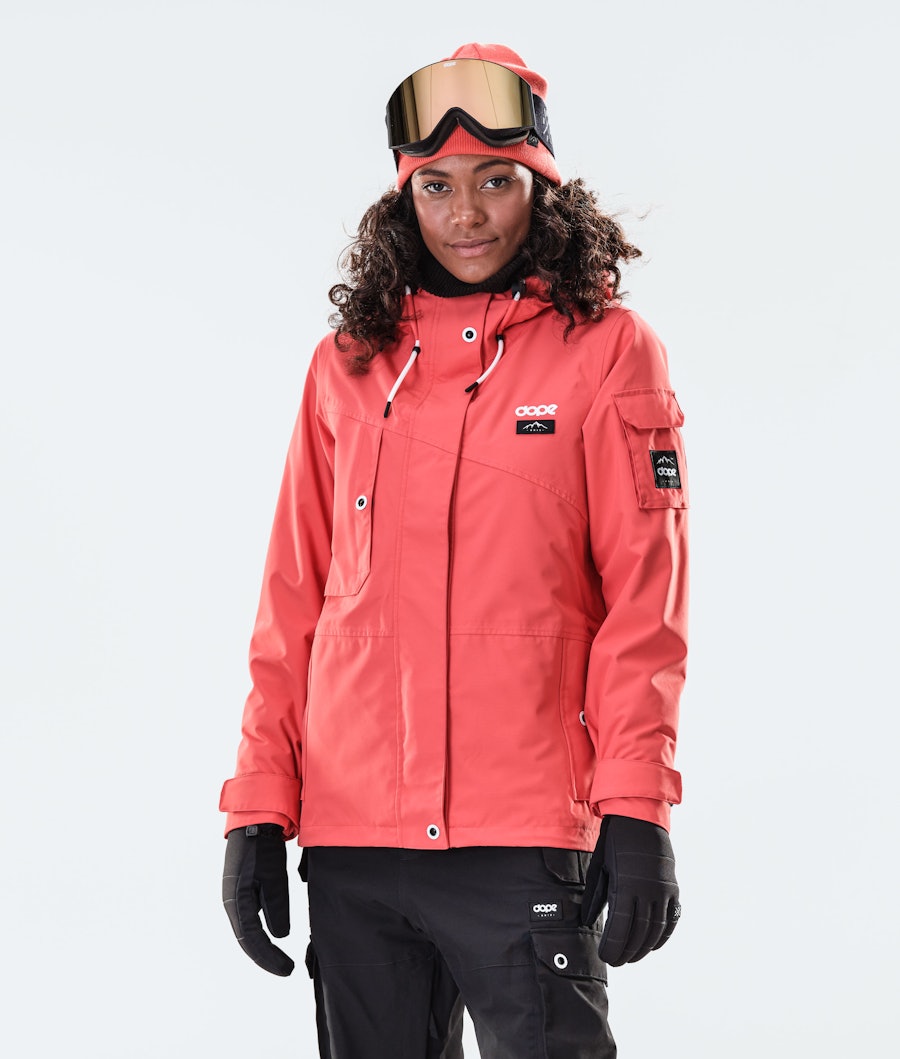 Adept W Snowboard Jacket Women Coral