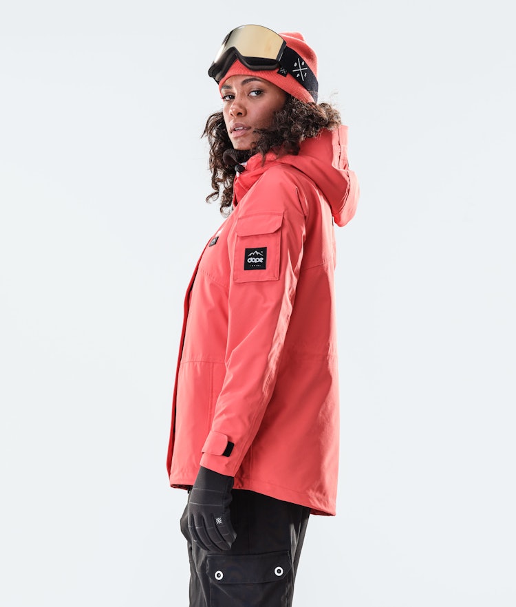 Dope Adept W 2020 Snowboard Jacket Women Coral
