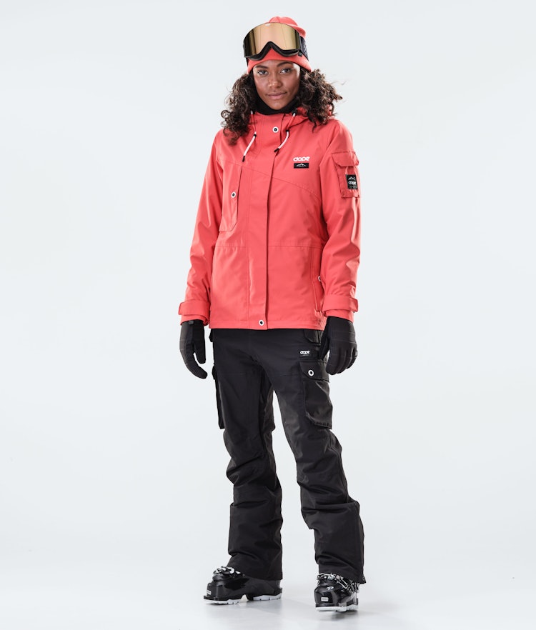 Adept W 2020 Ski Jacket Women Coral, Image 4 of 6
