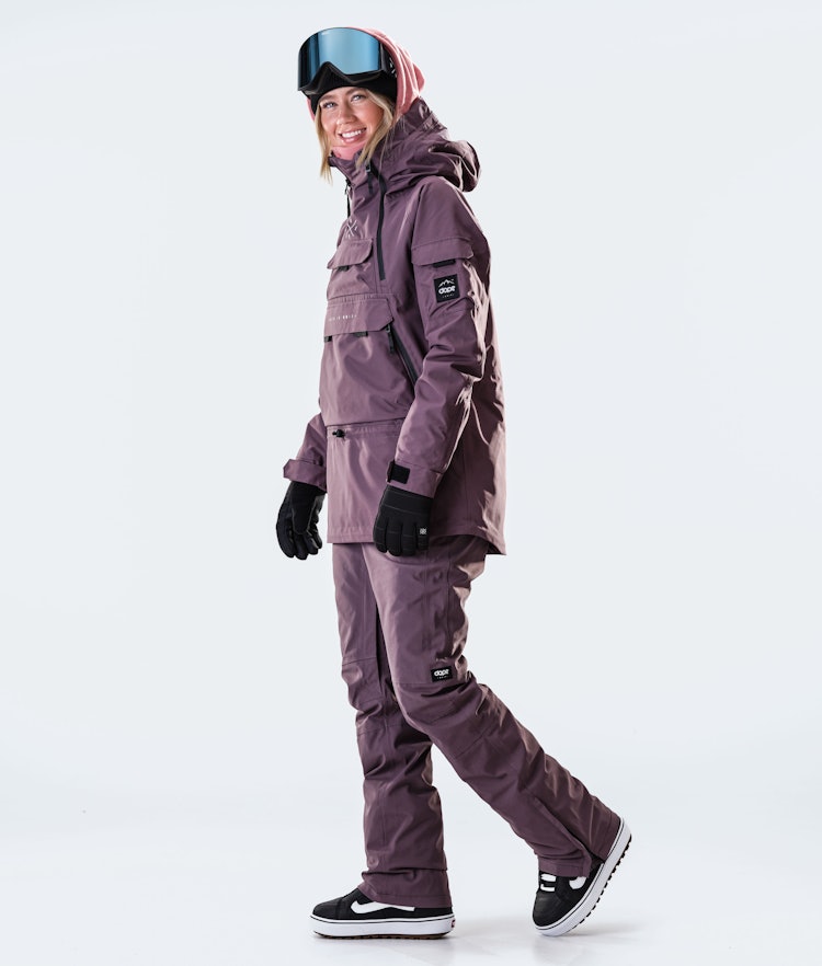 Akin W 2020 Kurtka Snowboardowa Kobiety Faded Grape, Zdjęcie 5 z 6