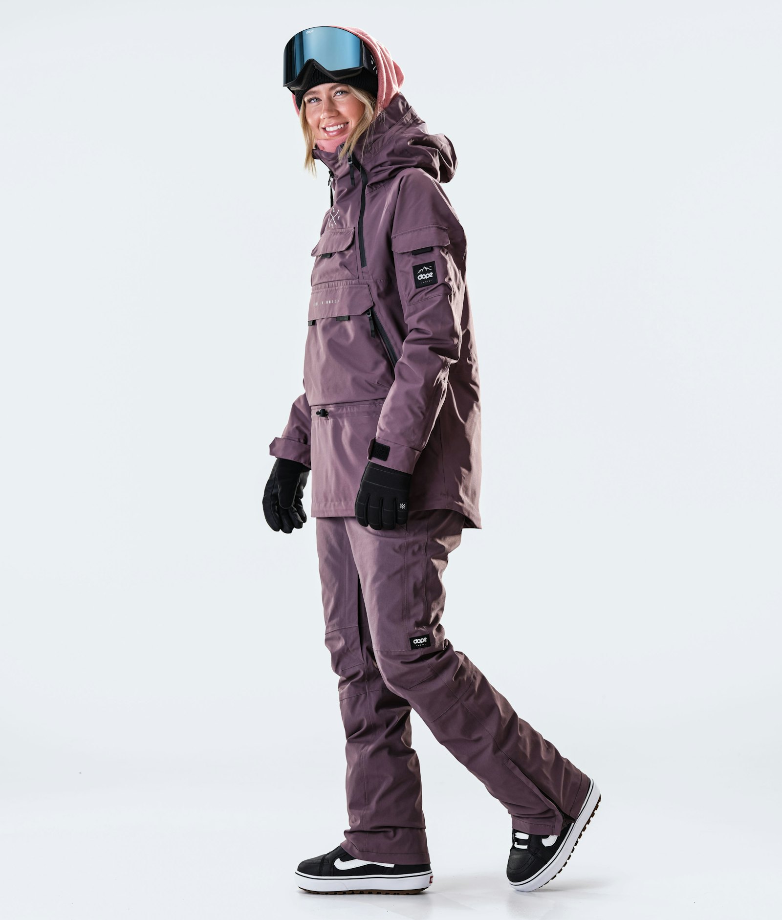 Dope Akin W 2020 Veste Snowboard Femme Faded Grape