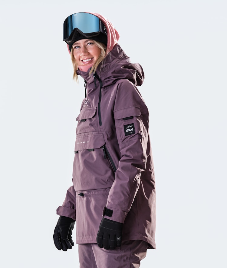 Dope Akin W 2020 Veste de Ski Femme Faded Grape