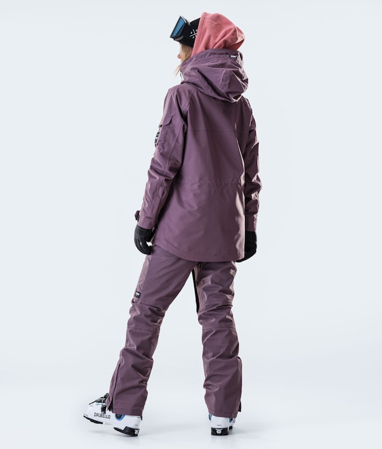Dope Akin W 2020 Veste de Ski Femme Faded Grape