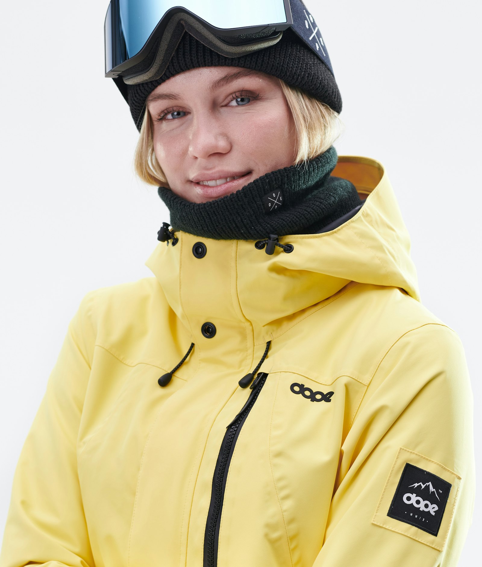 Divine W Veste Snowboard Femme Faded Yellow