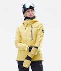 Divine W Veste Snowboard Femme Faded Yellow, Image 4 sur 9