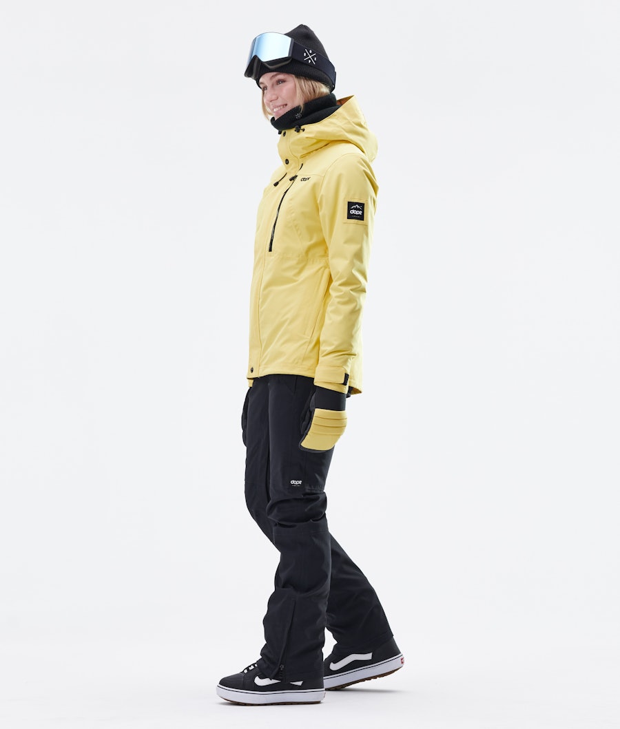 Dope Divine W Snowboard jas Dames Faded Yellow