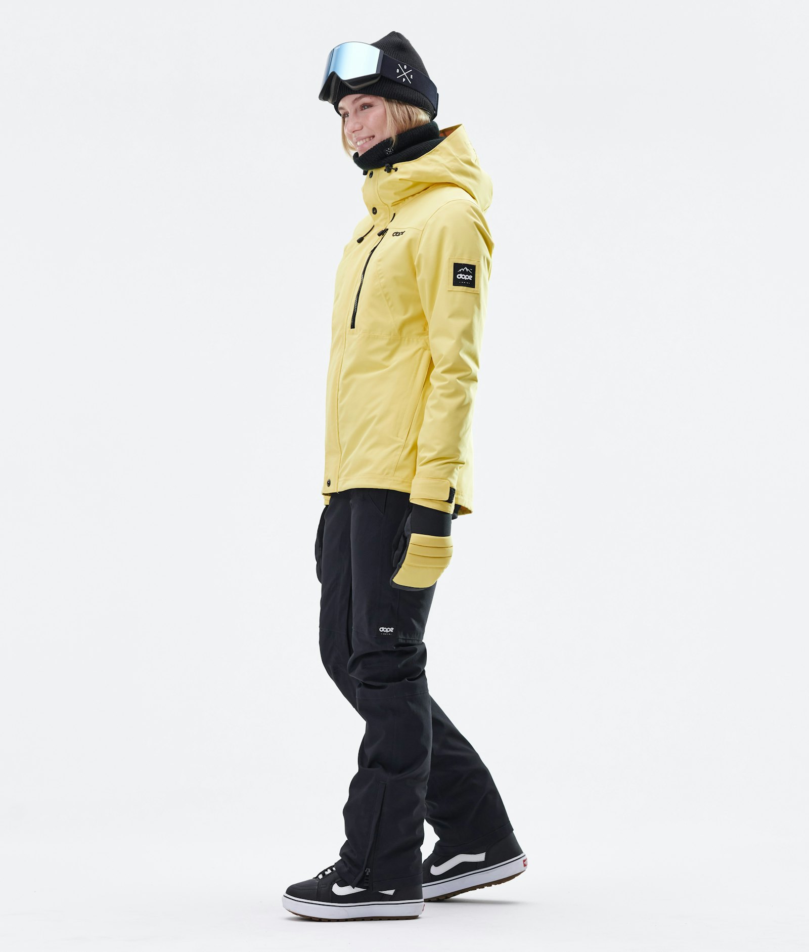 Divine W Snowboard Jacket Women Faded Yellow