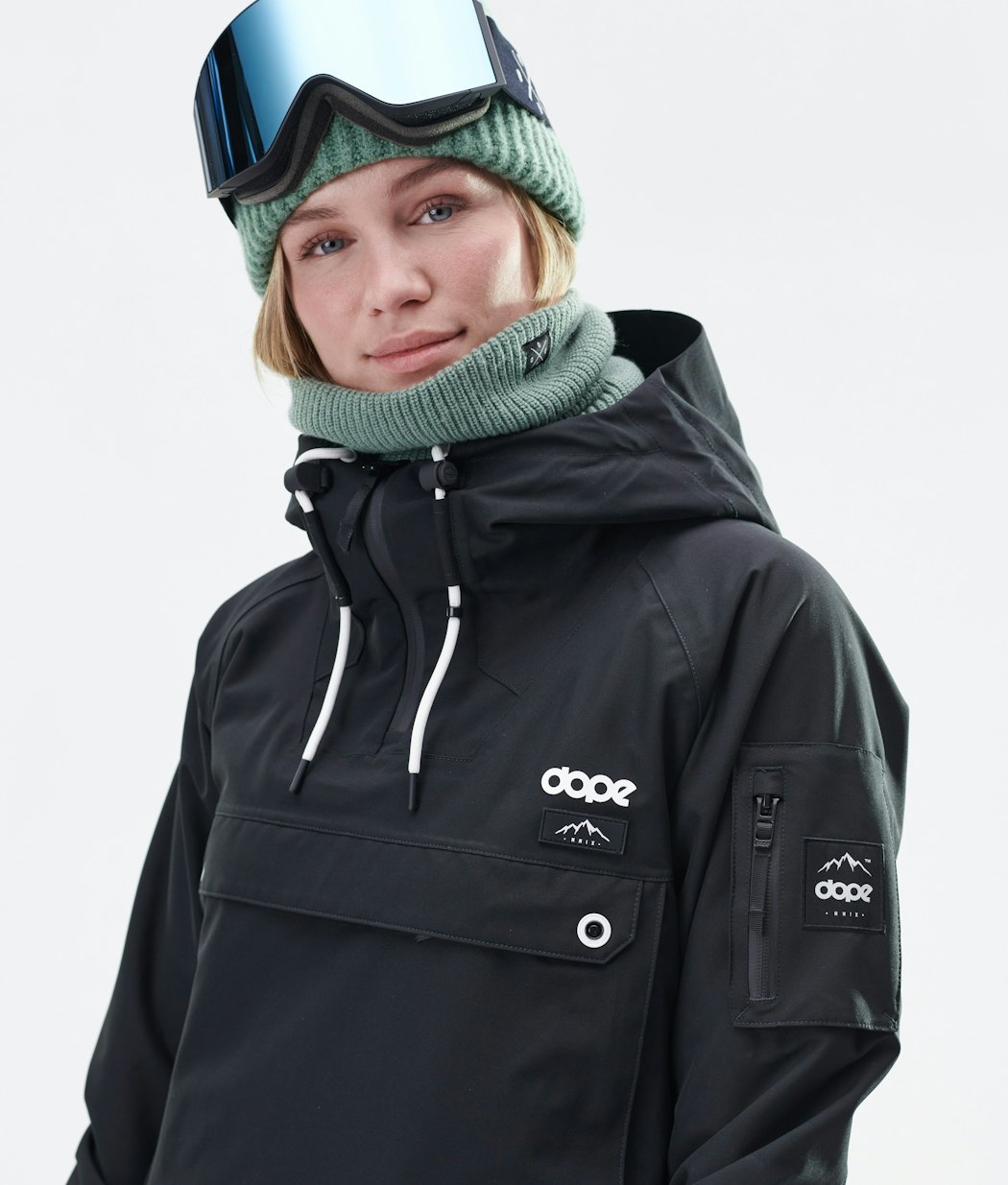 Annok Long W Snowboard jas Dames Black