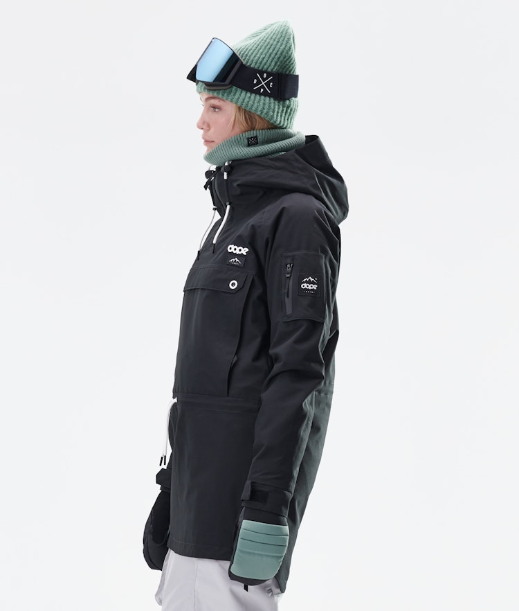 Annok Long W Snowboard Jacket Women Black, Image 5 of 10