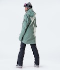 Dope Annok Long W Snowboard Jacket Women Faded Green
