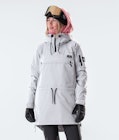 Dope Annok Long W Snowboard Jacket Women Light Grey