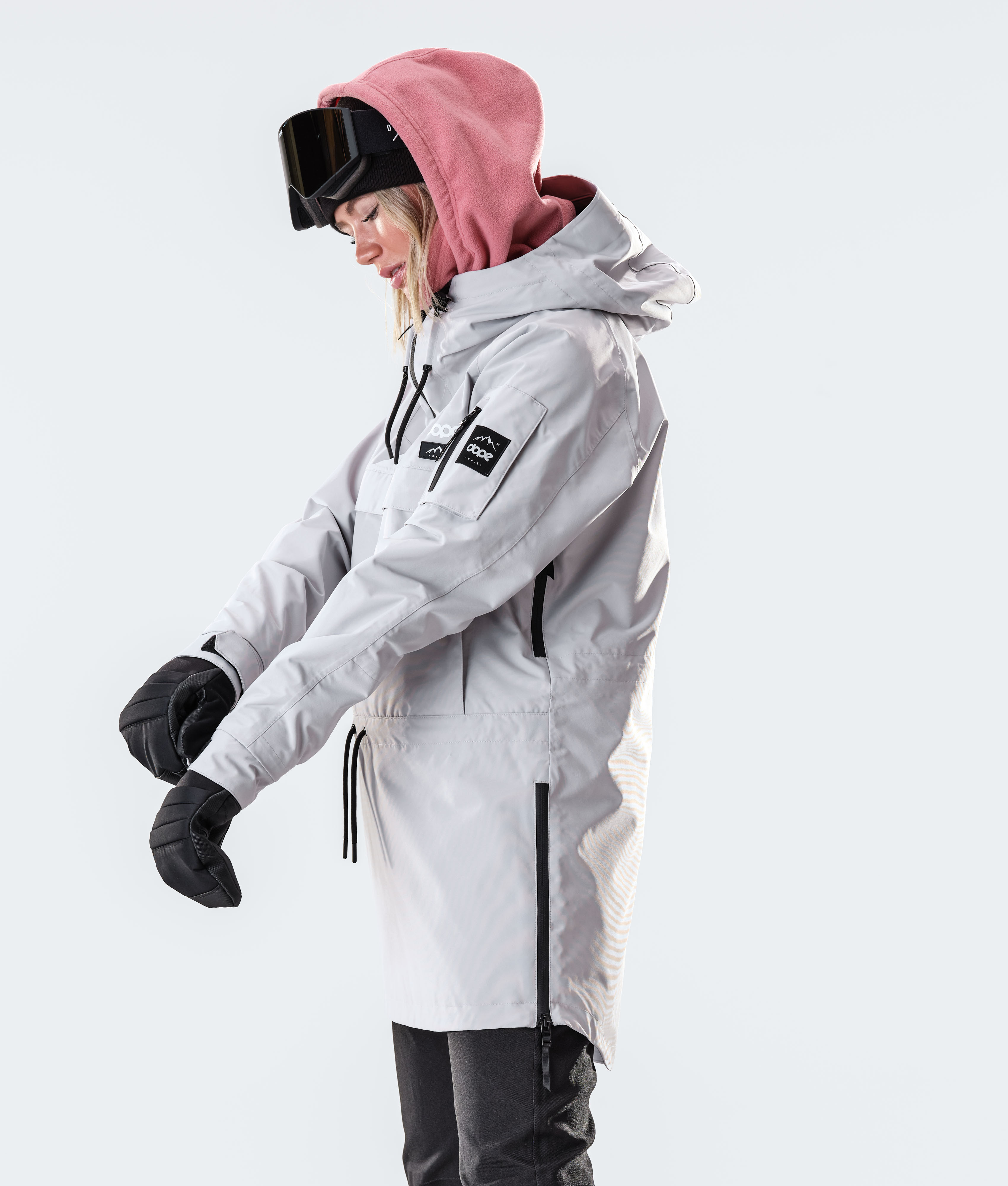 Extra long 2025 snowboard jacket