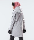 Annok Long W Snowboard Jacket Women Light Grey