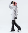 Annok Long W Snowboardjacke Damen Light Grey, Bild 5 von 6