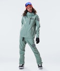 Dope Blizzard W Full Zip 2020 Giacca Snowboard Donna Faded Green