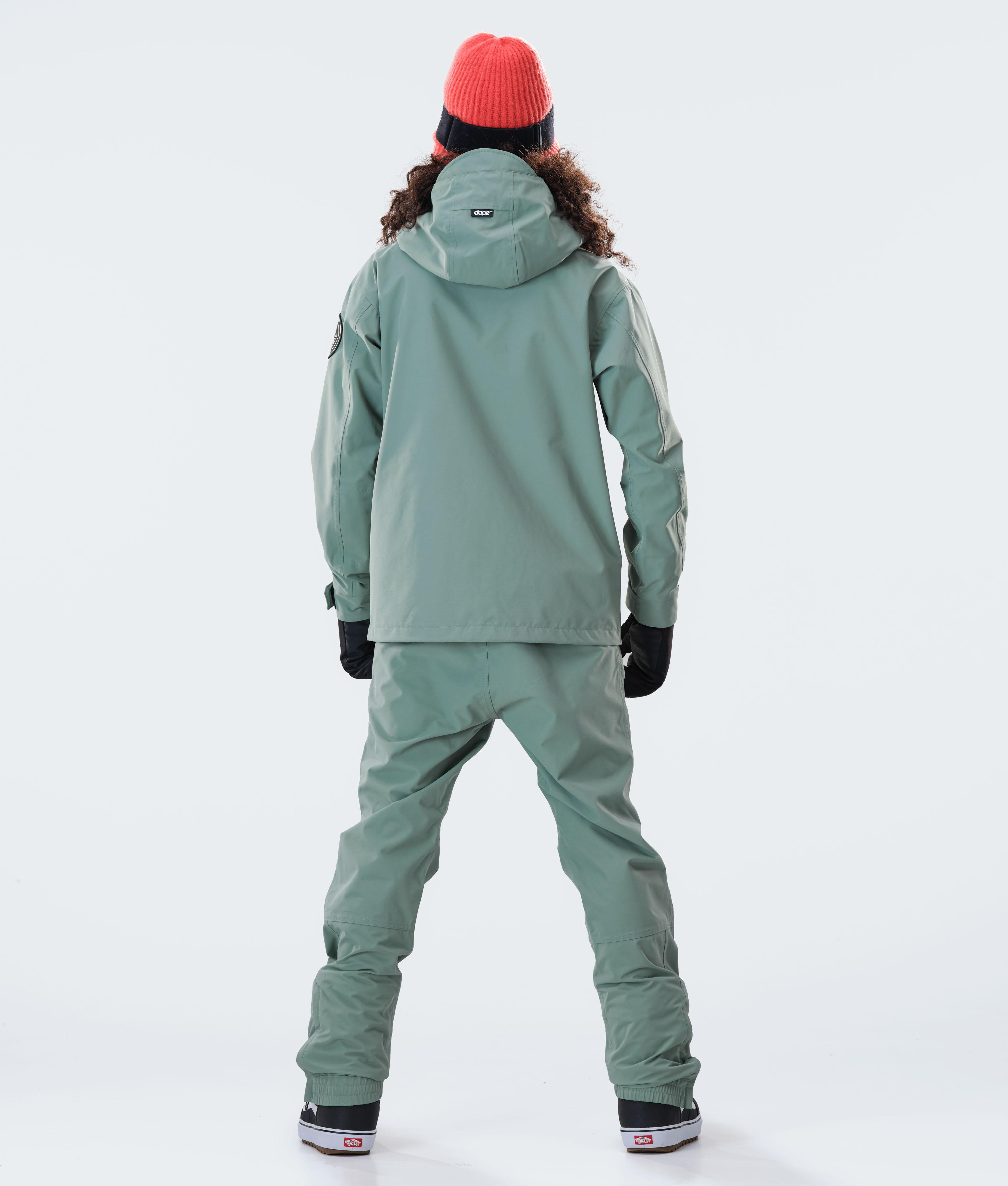 Dope Blizzard FZ W Snowboardjakke Faded Green Ridestore.no Dope Blizzard PO Snowboardjakke Faded Green Ridestore.no