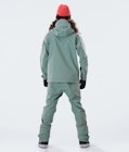 Dope Blizzard W Full Zip 2020 Snowboard Jacket Women Faded Green