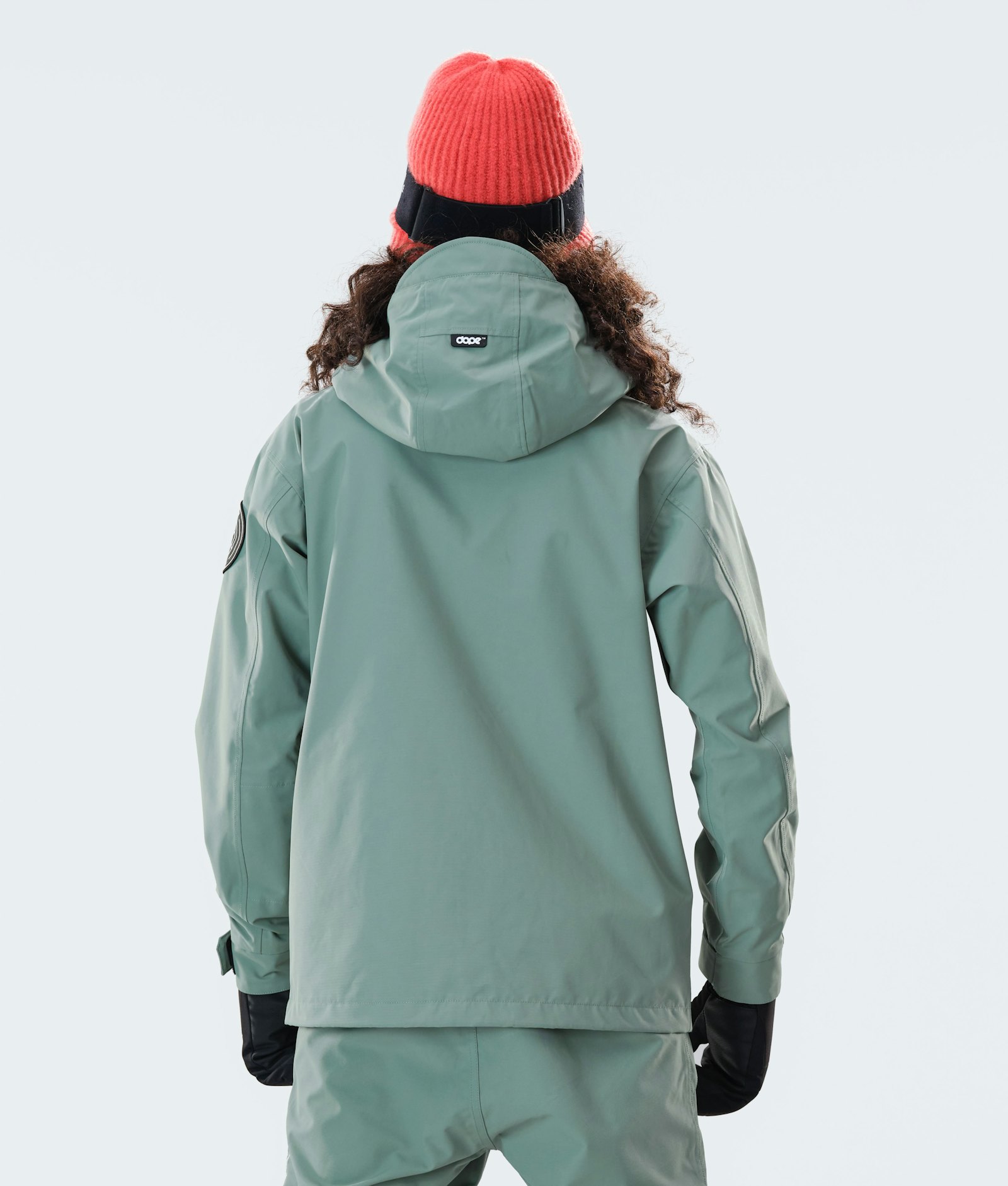 Dope Blizzard W Full Zip 2020 Ski Jacket Women Faded Green