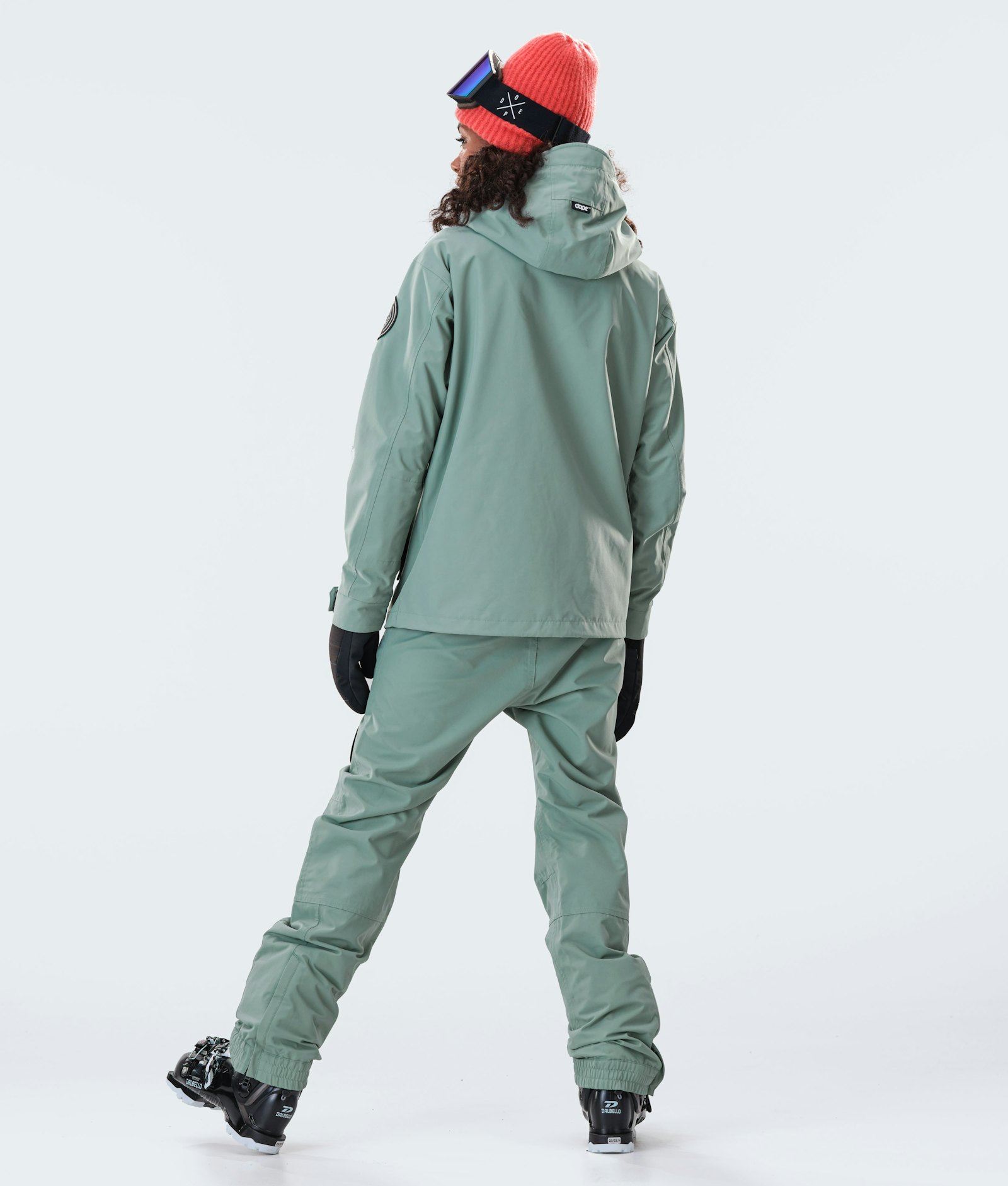 Dope Blizzard W Full Zip 2020 Giacca Sci Donna Faded Green