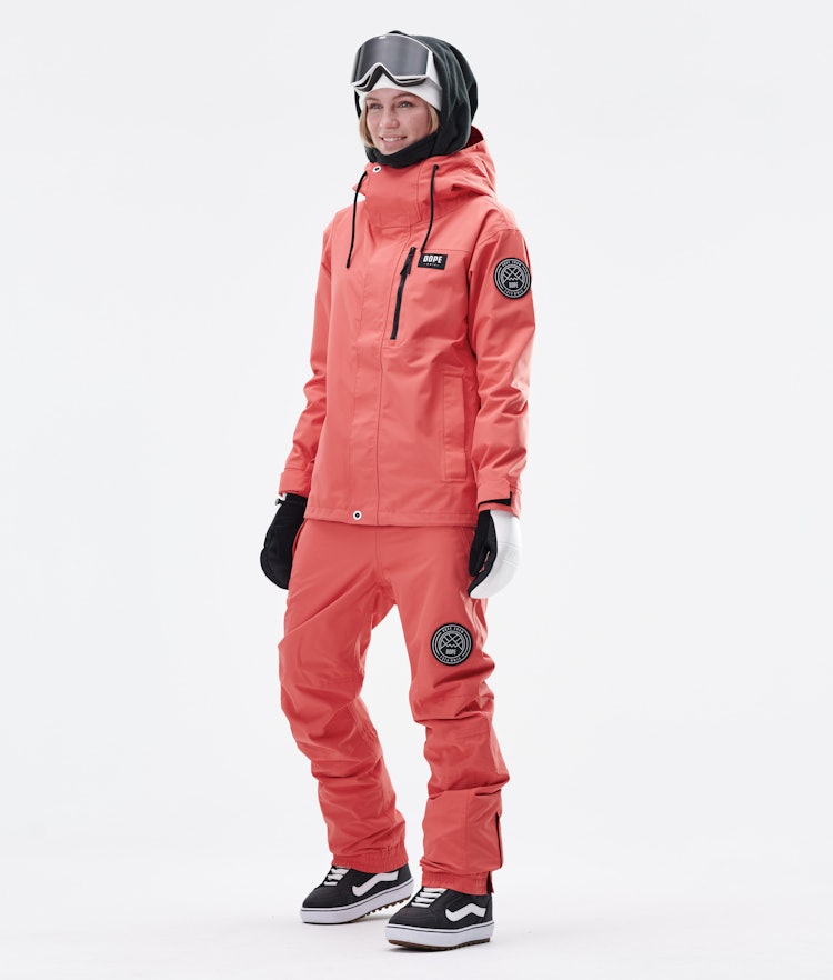 Blizzard W Full Zip 2020 Veste Snowboard Femme Coral, Image 7 sur 9
