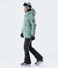 Puffer W 2020 Snowboard jas Dames Faded Green, Afbeelding 5 van 6