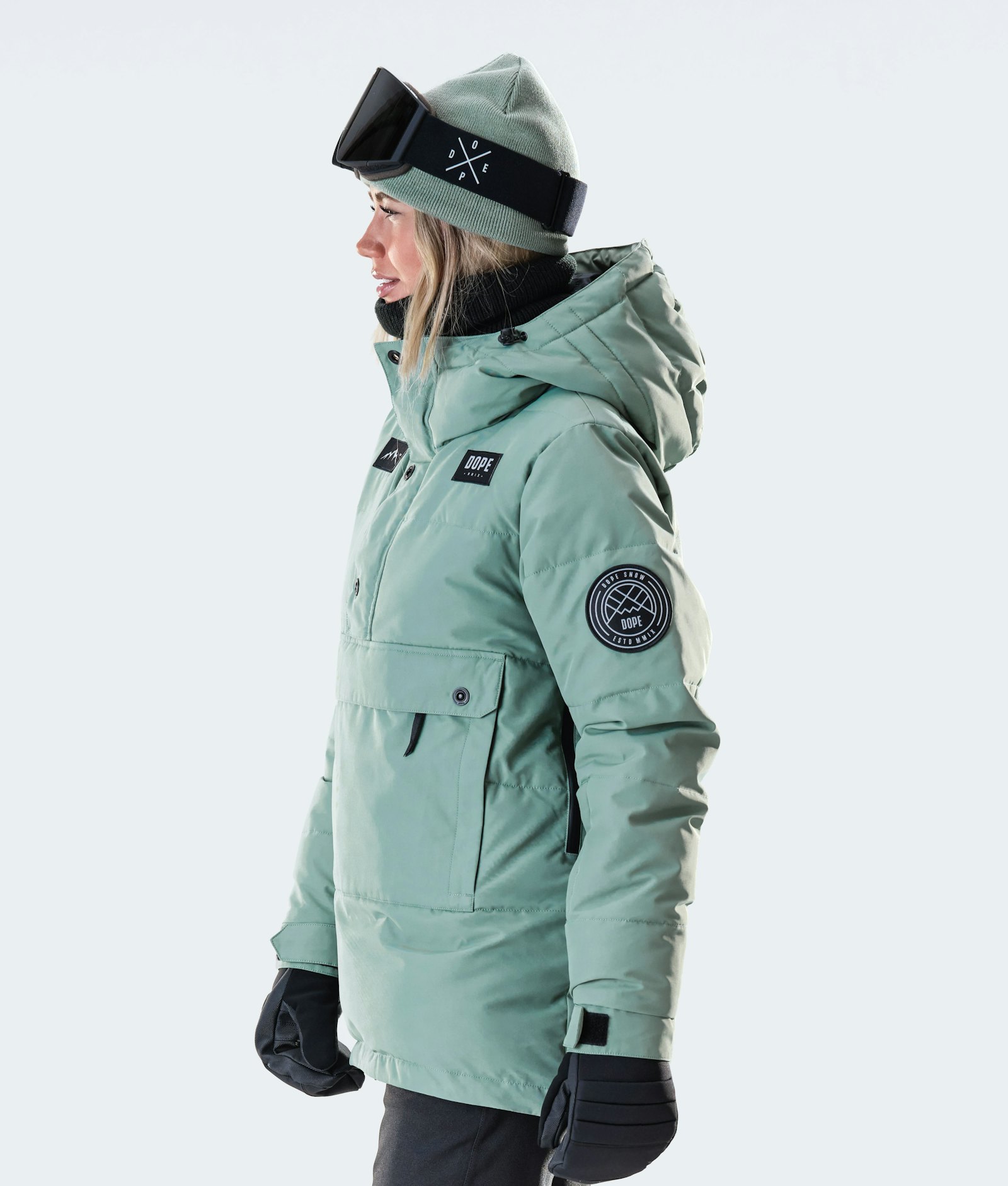 Dope Puffer W 2020 Chaqueta Esquí Mujer Faded Green