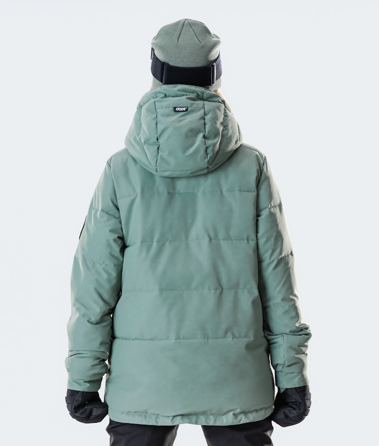 Puffer W 2020 Ski Jacket Women Faded Green, Image 3 of 6