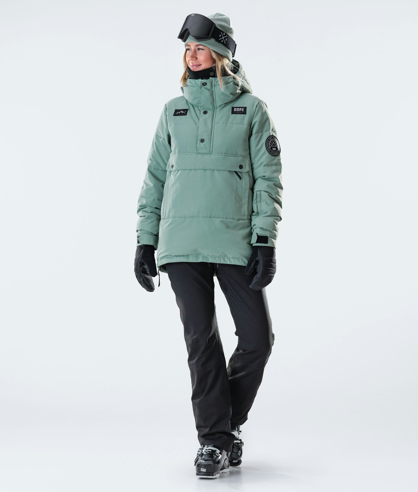 Dope Puffer W 2020 Chaqueta Esquí Mujer Faded Green