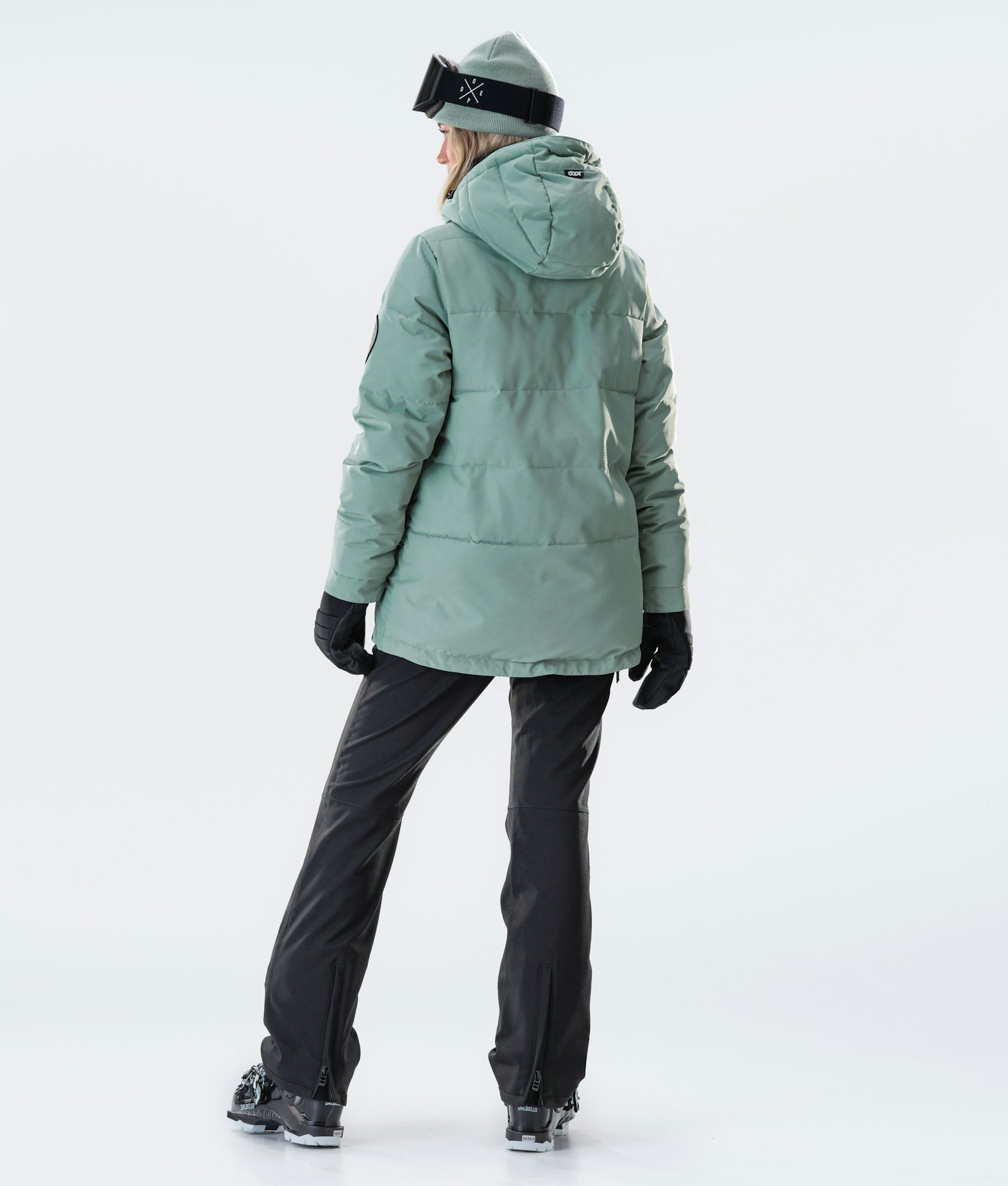 Dope Puffer W 2020 Giacca Sci Donna Faded Green
