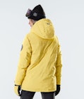 Puffer W 2020 Veste Snowboard Femme Faded Yellow, Image 4 sur 7