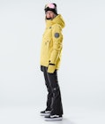 Puffer W 2020 Veste Snowboard Femme Faded Yellow, Image 6 sur 7