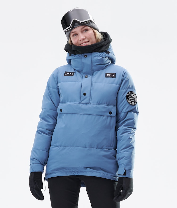 Puffer W 2020 Snowboard Jacket Women Blue Steel, Image 1 of 9