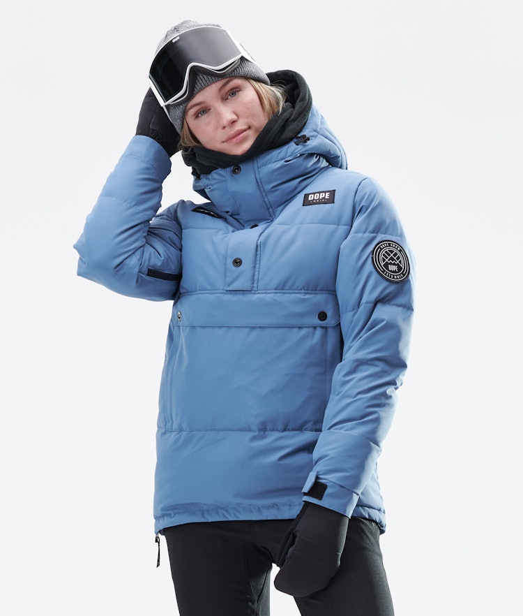 Puffer W 2020 Snowboard Jacket Women Blue Steel, Image 4 of 9
