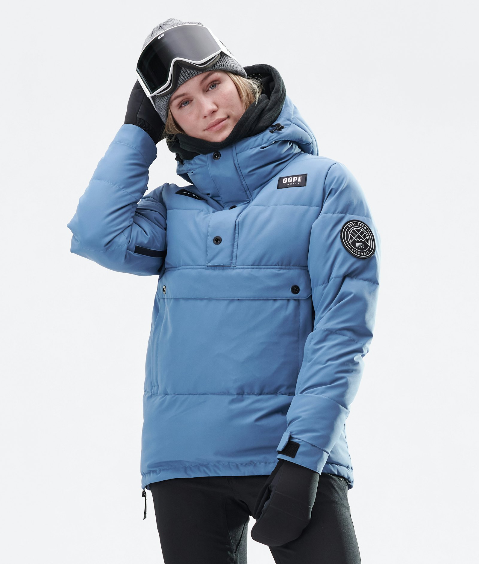 Puffer W 2020 Giacca Snowboard Donna Blue Steel