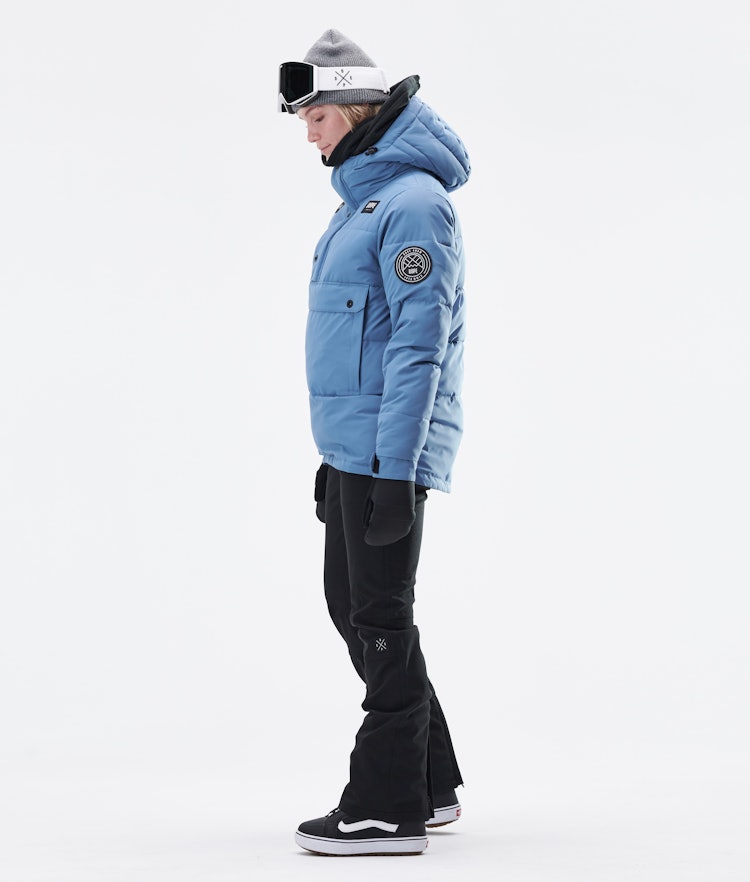Puffer W 2020 Veste Snowboard Femme Blue Steel, Image 8 sur 9