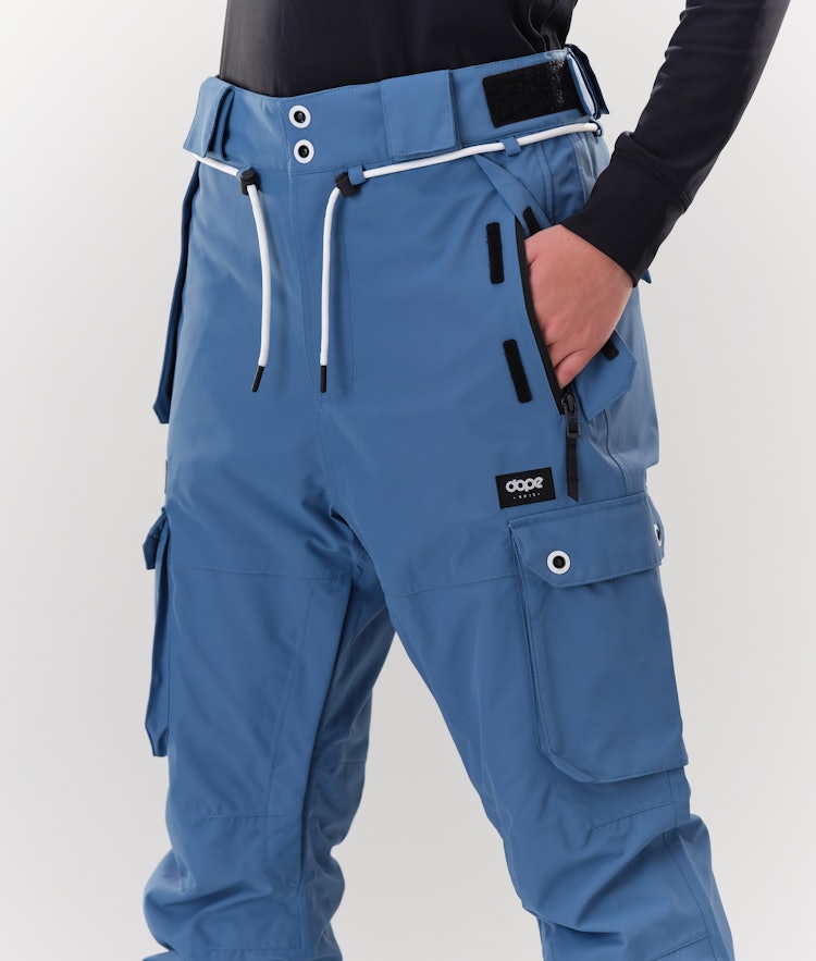 Dope Iconic W 2020 Snowboard Pants Women Blue Steel