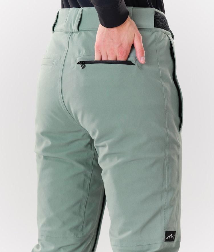 Con W 2020 Ski Pants Women Faded Green, Image 5 of 5