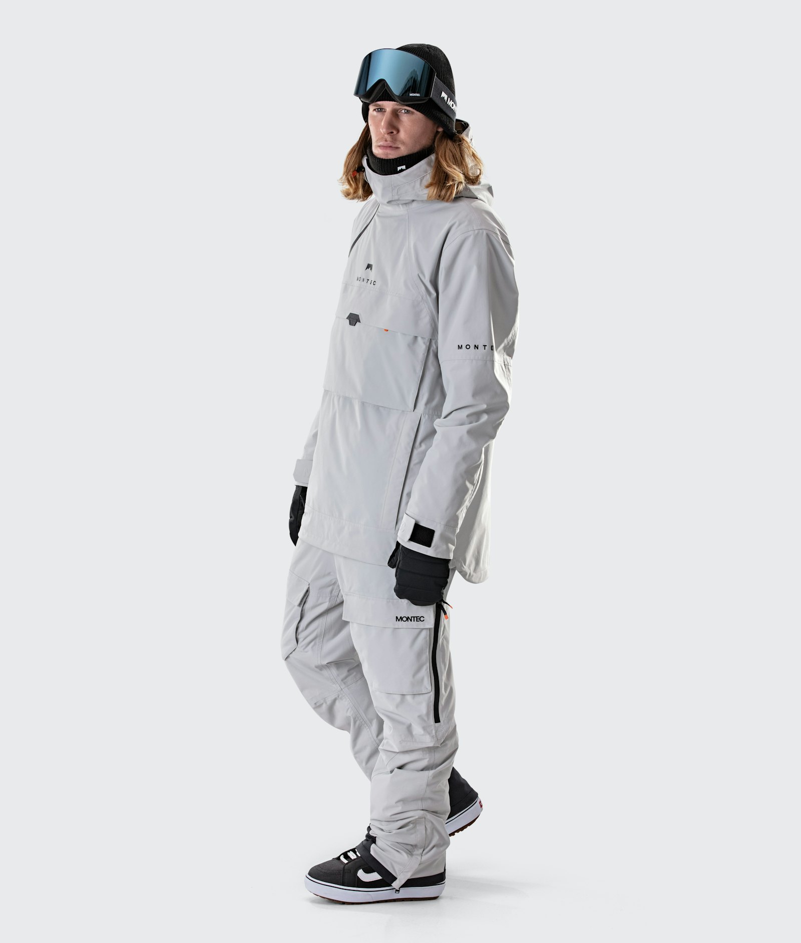 Dune 2020 Veste Snowboard Homme Light Grey