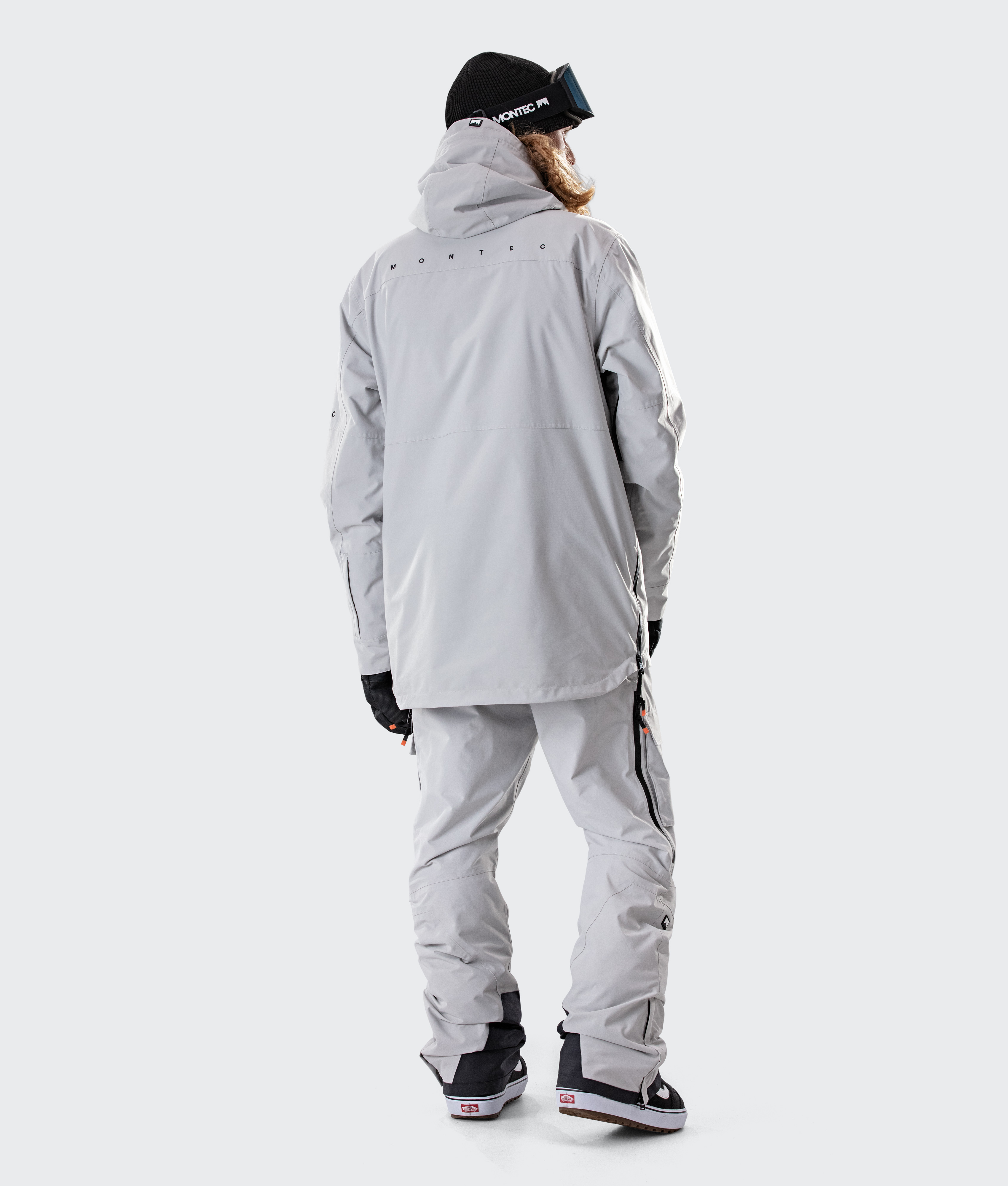 Dune ski outlet jacket khaki white