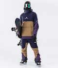 Dune 2020 Veste Snowboard Homme Marine/Gold/Purple, Image 7 sur 9