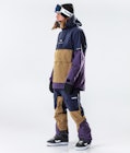 Montec Dune 2020 Snowboard Jacket Men Marine/Gold/Purple
