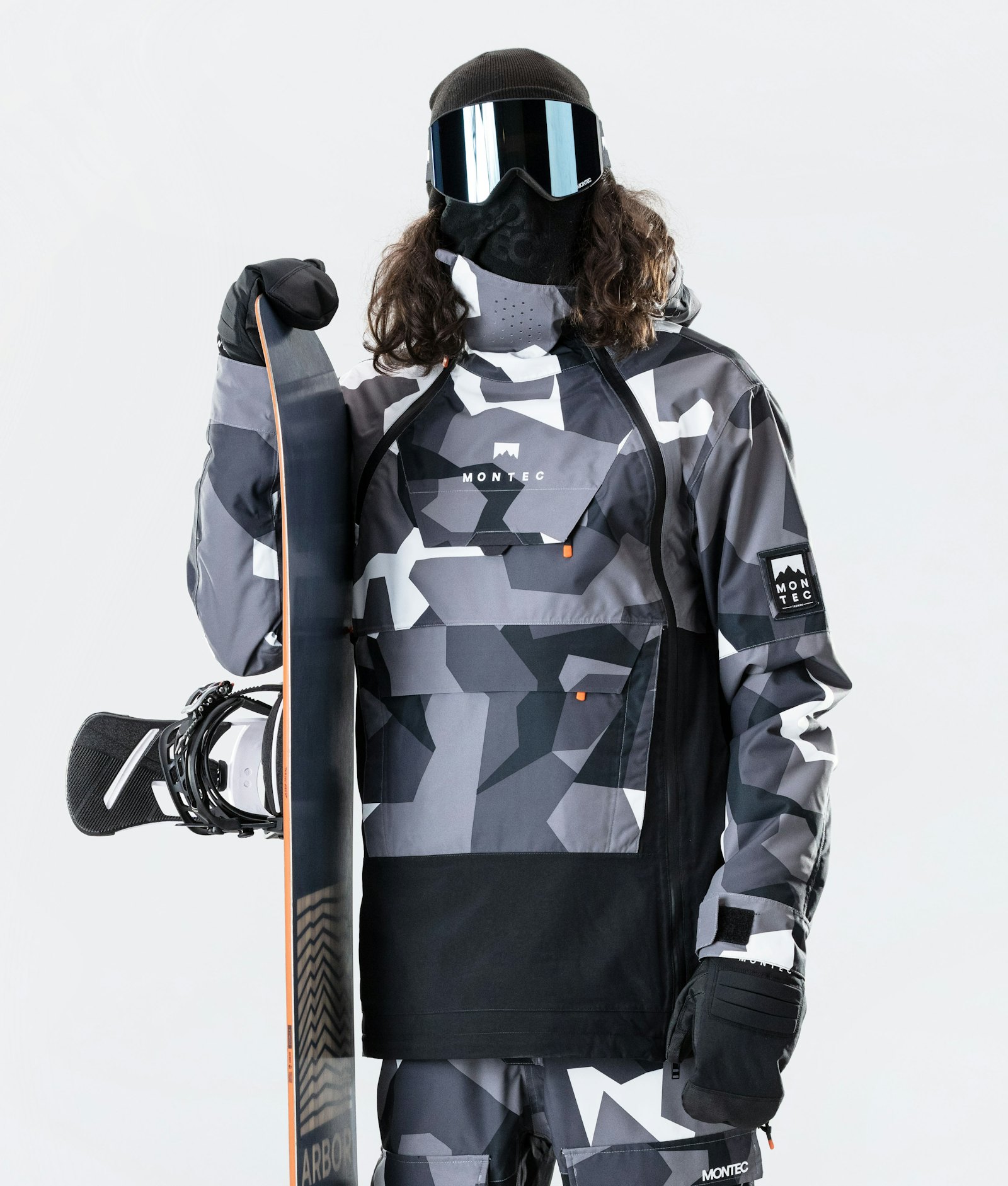 Doom 2020 Snowboardjakke Herre Arctic Camo/Black