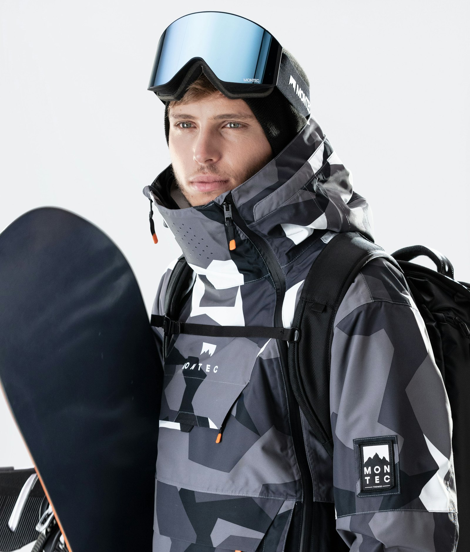 Montec Doom 2020 Snowboardjacke Herren Arctic Camo/Black