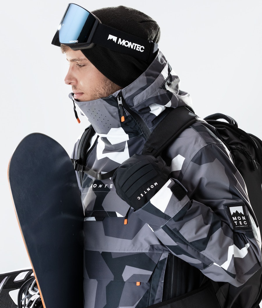 Doom 2020 Snowboard Jacket Men Arctic Camo/Black