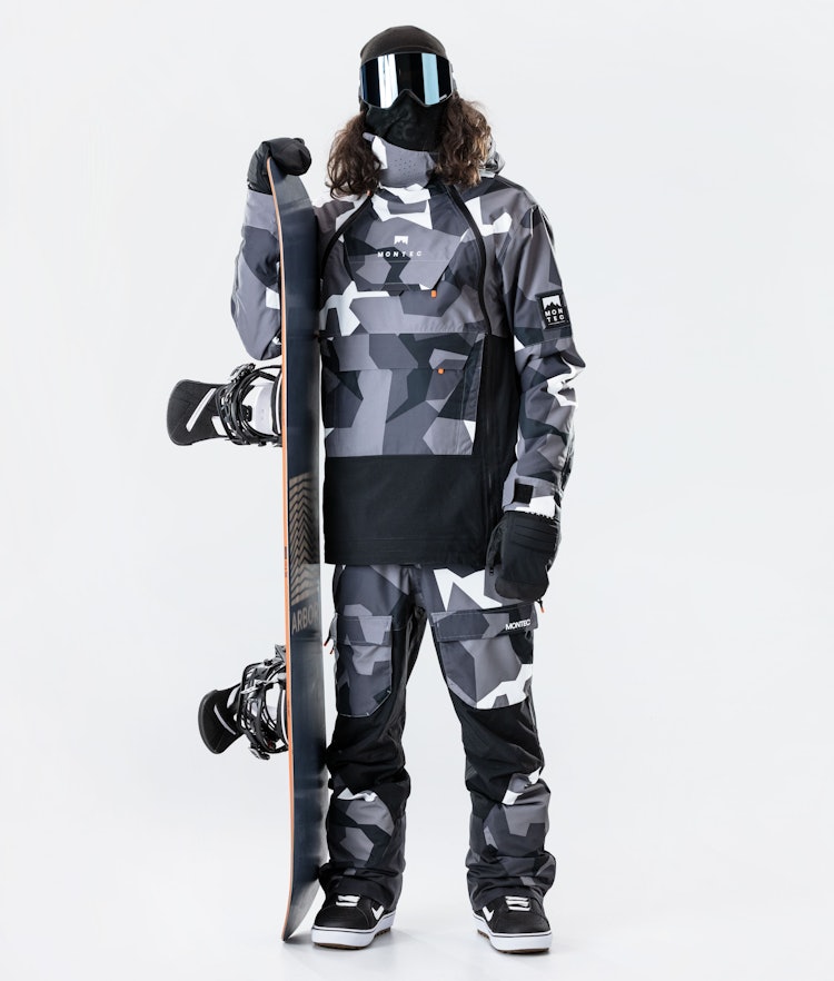 Doom 2020 Veste Snowboard Homme Arctic Camo/Black, Image 6 sur 8