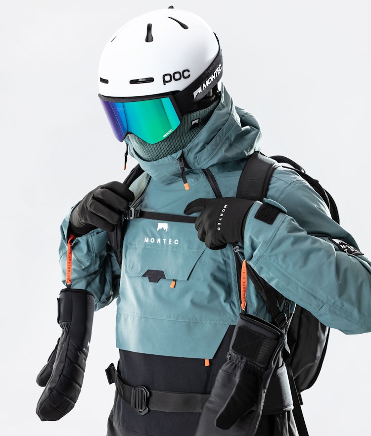 Doom 2020 Snowboard Jacket Men Atlantic/Black, Image 2 of 9