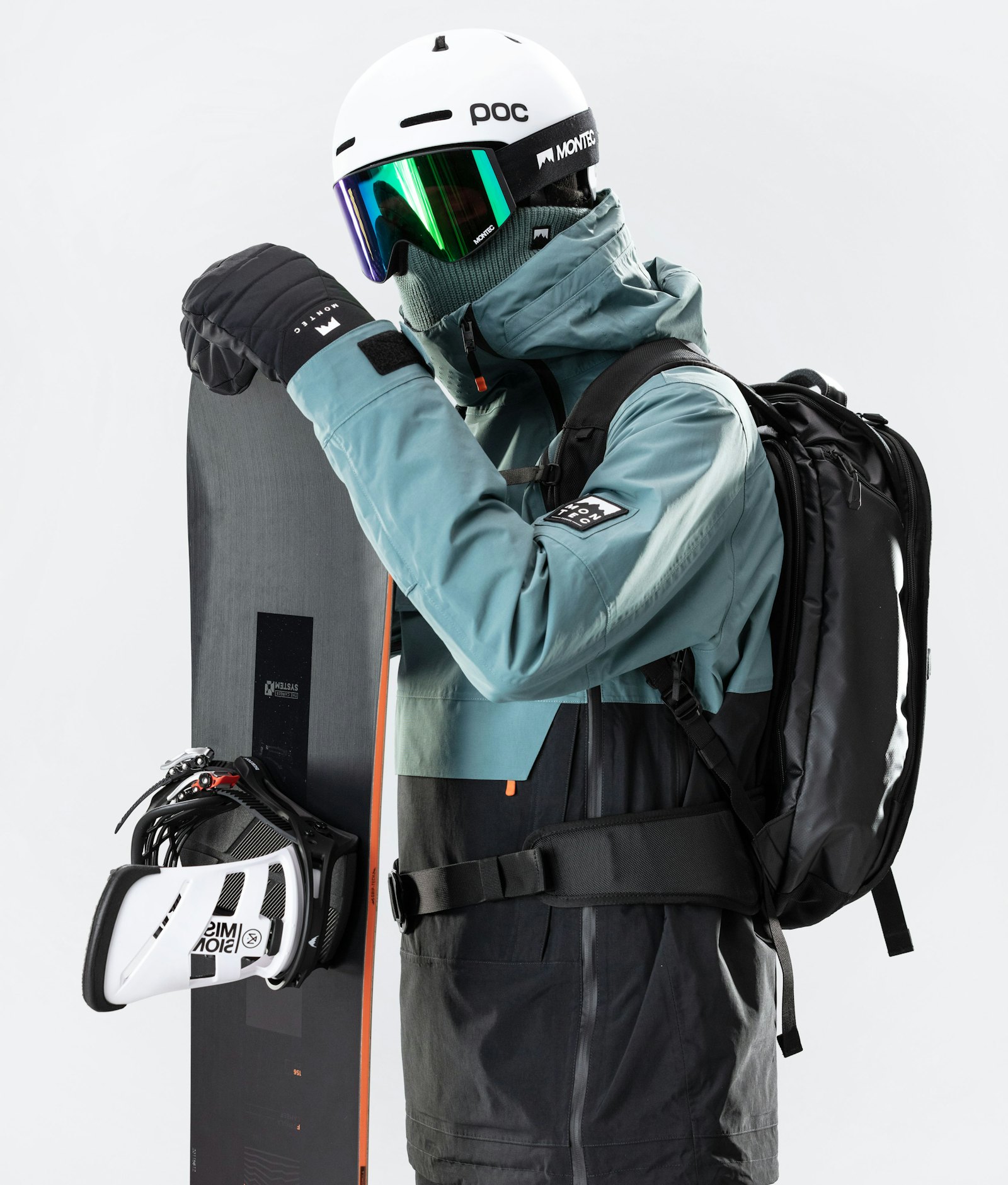 Montec Doom 2020 Veste Snowboard Homme Atlantic/Black