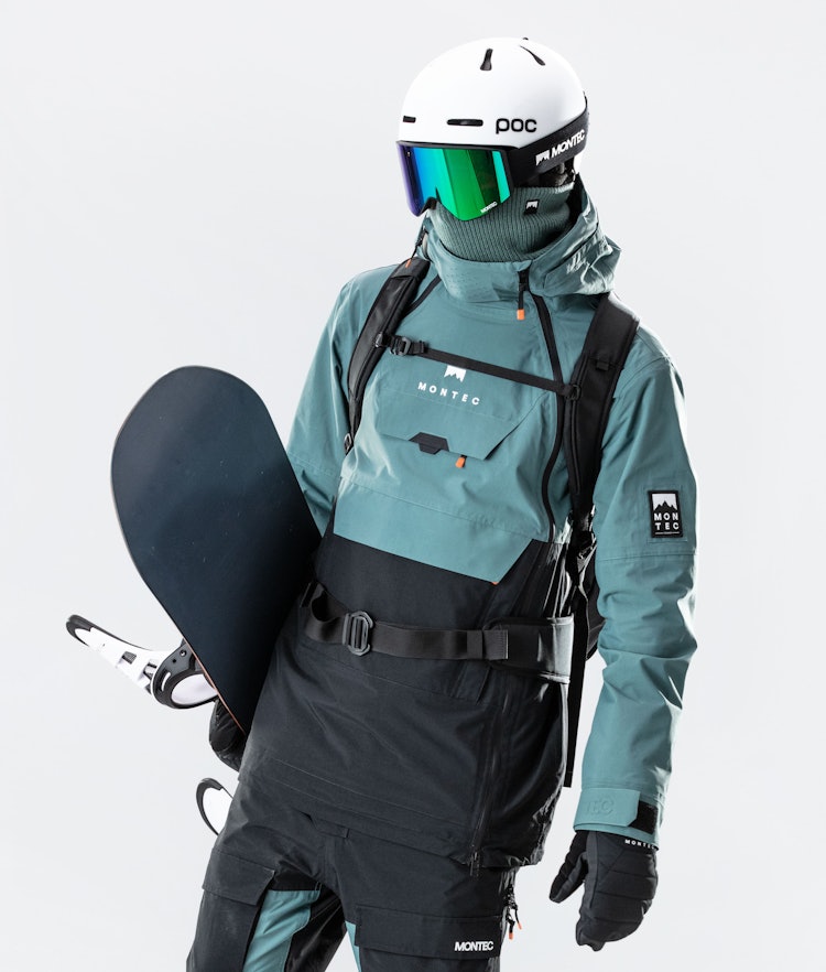 Montec Doom 2020 Veste Snowboard Homme Atlantic/Black