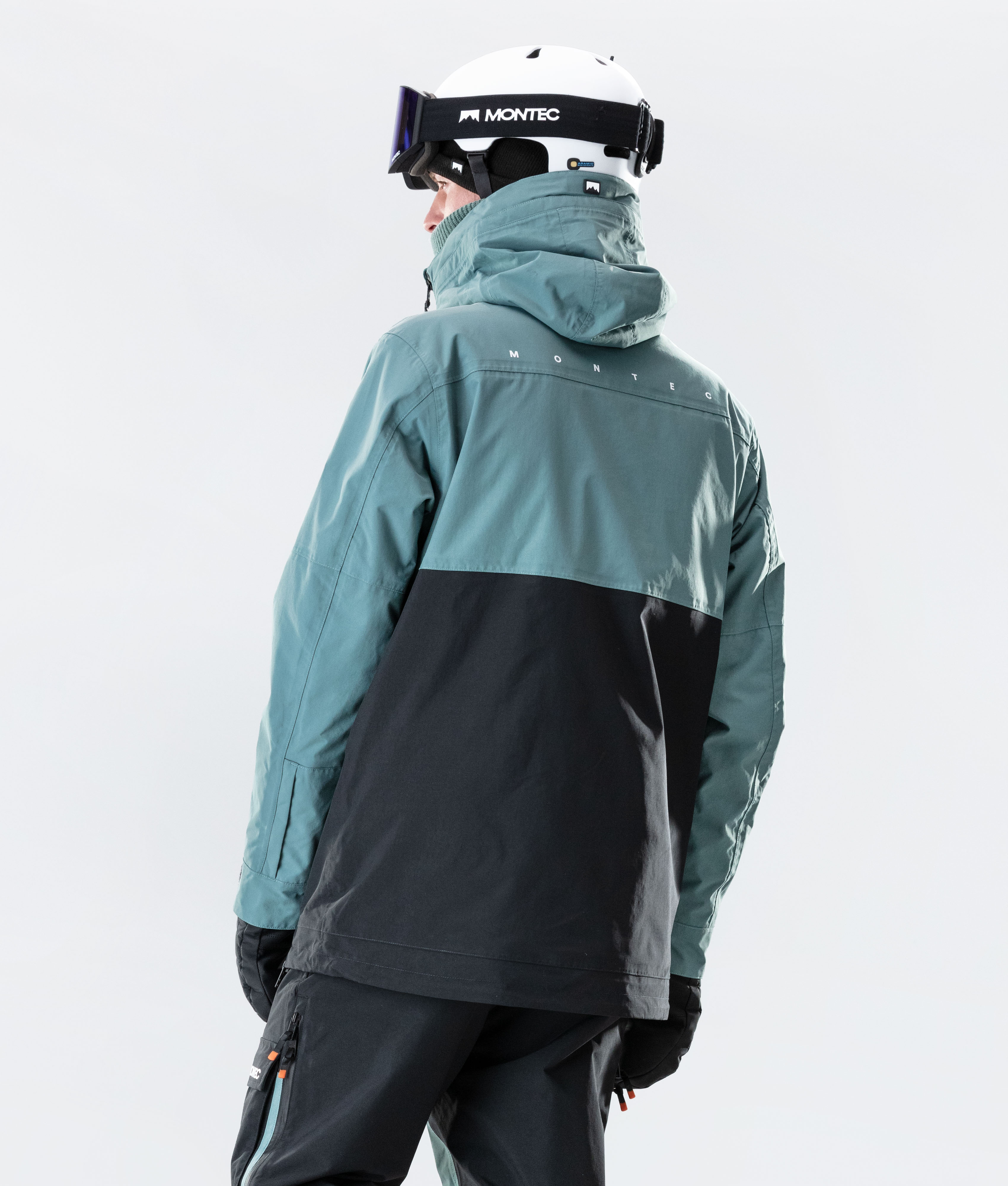 Montec Doom 2020 Snowboard Jacket Men Atlantic/Black | Montecwear.com