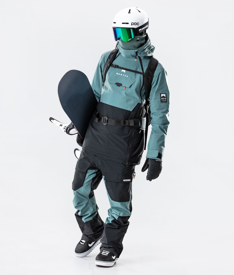 Doom 2020 Veste Snowboard Homme Atlantic/Black, Image 7 sur 9